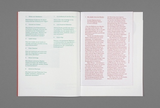 SI Special: Hannes Gloor & Stefan Jandl | September Industry #red #book #type #layout #green