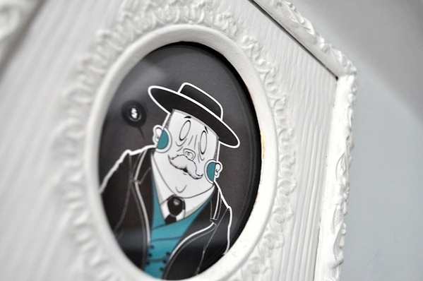 JEANSALLE · Personal Project · Ilustration.- #argentina #pared #ilustracin #illustration #cuadro #buenos #banquero #aires