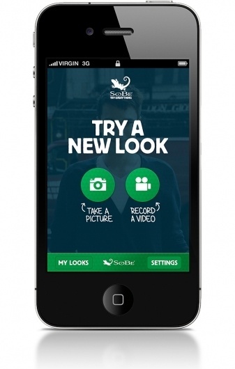 SoBe Try a New Look iPhone/iPad Application - Jackie Backer #iphone #app
