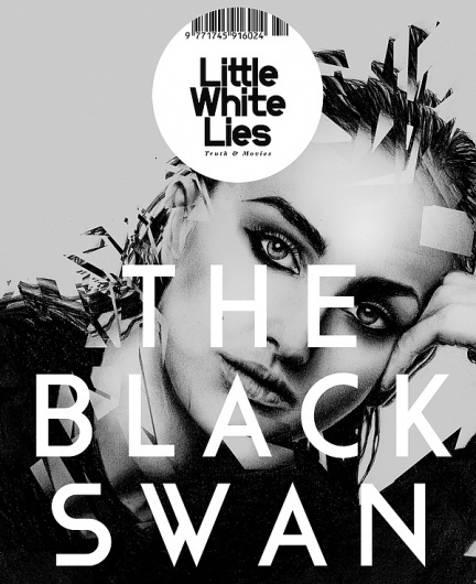 The Black Swan on the Student Show #white #swan #lies #black #little #illustration #photorealistic