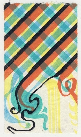 we've gone plaid | Flickr - Photo Sharing! #plaid #linocut #spaceballs