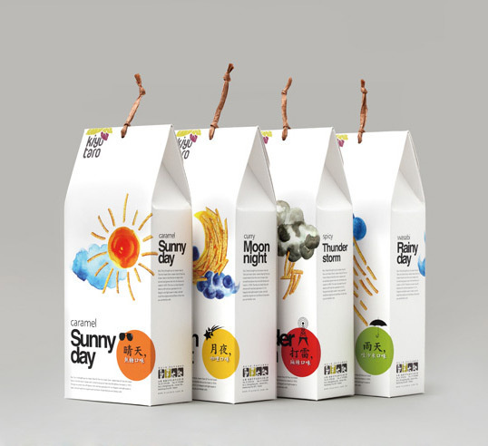 Kiyu Taro by Victor Branading Design Corp. #crackers #packaging #snacks #taiwan