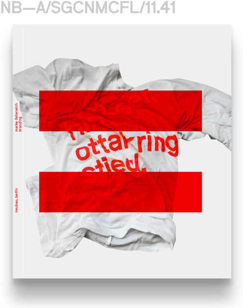 MOE Branding Book Cover #neubau #catalog