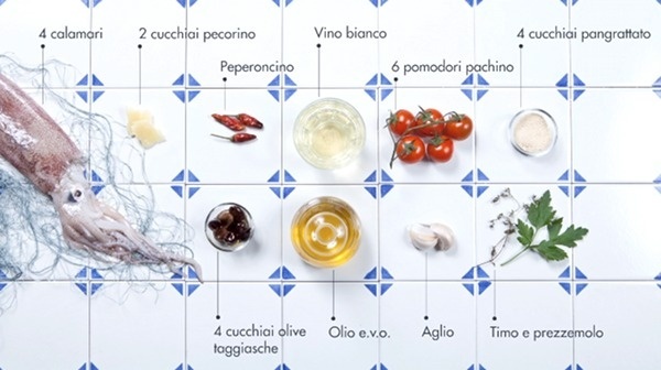 calamari_ingredienti #ingredients #italian #recipe #food