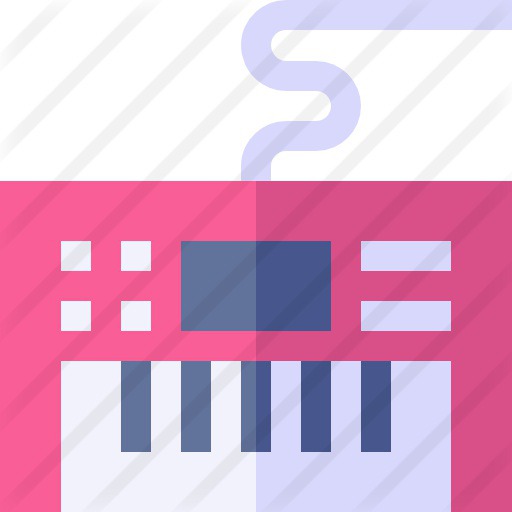 See more icon inspiration related to electric keyboard, music and multimedia, electric piano, music instruments, music instrument, keyboards, electric, musical instrument, entertainment, piano, electronics, keyboard and music on Flaticon.