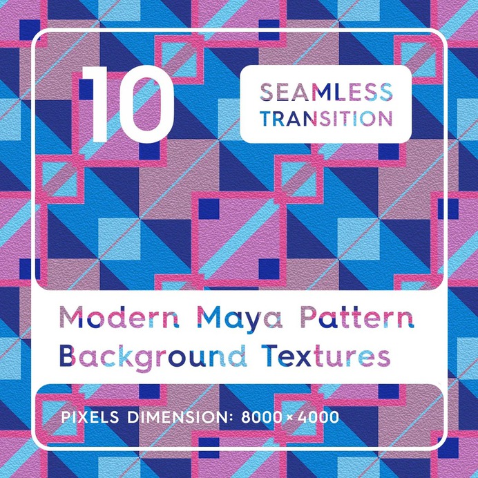 10 Modern Maya Patterns #modernmaya #pattern 