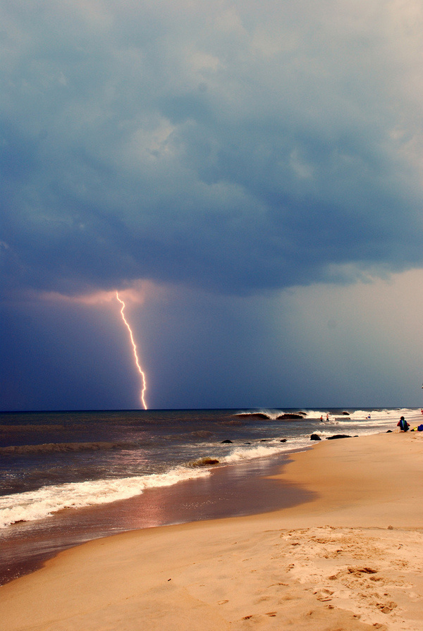 Sleepless Dreams #lightning #sand #photography #storm #beach #illumination #coast