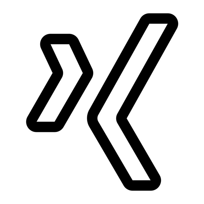 See more icon inspiration related to xing, brands and logotypes, logos, logotype, logo, social network and social media on Flaticon.