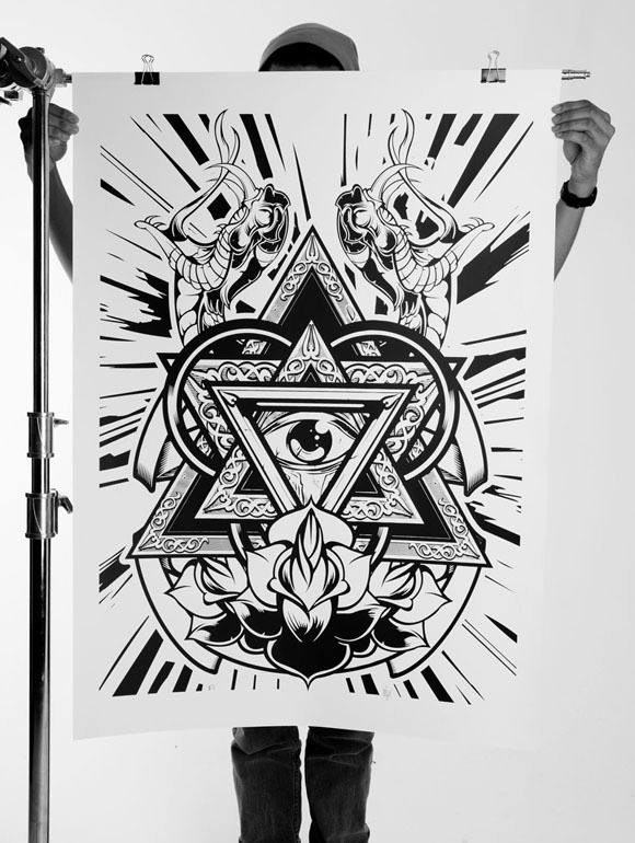 International oversized collection #5 by hydro74 33"x45"