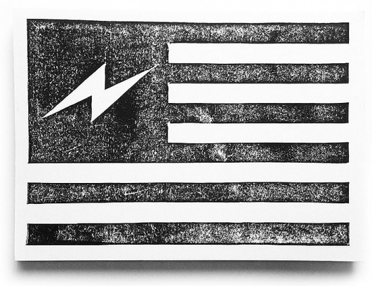 Linocuts | Neuarmy™ #flag #illustration