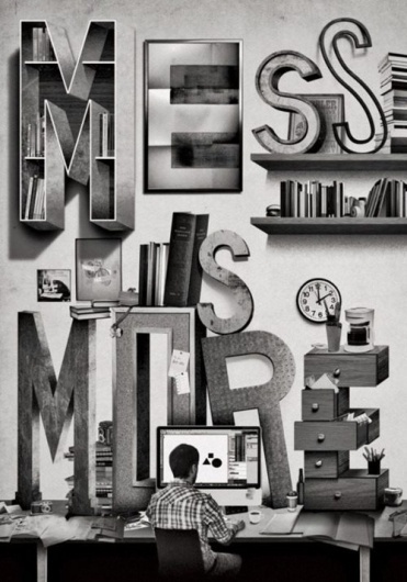 Until You Notice Me #illustration #design #typography