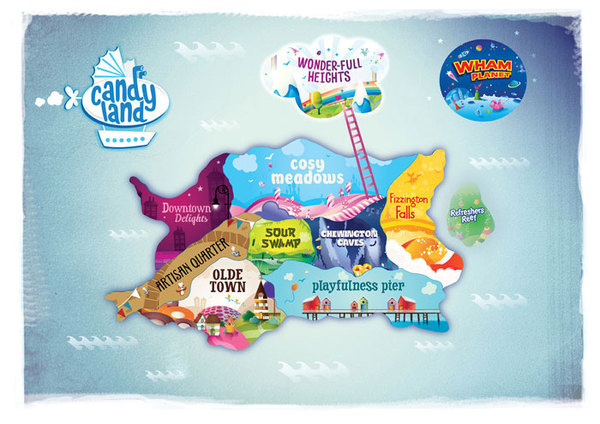 Candyland The Dieline #packaging #candy