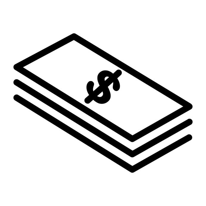 See more icon inspiration related to money, dollar, bank, stack, bills, dollars, banknote, banknotes, papers, business and finance, commerce and shopping, stacked and interface on Flaticon.