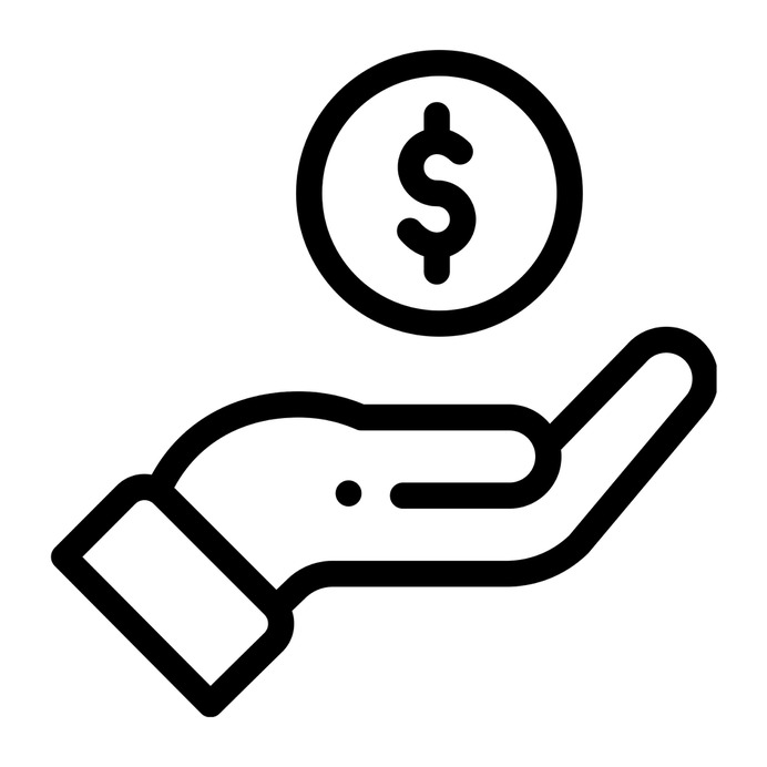 See more icon inspiration related to hand, payment, dollar, business and finances, business and finance, hands and gestures, hand gesture, dollar coins, dollar symbol, money currency and business on Flaticon.