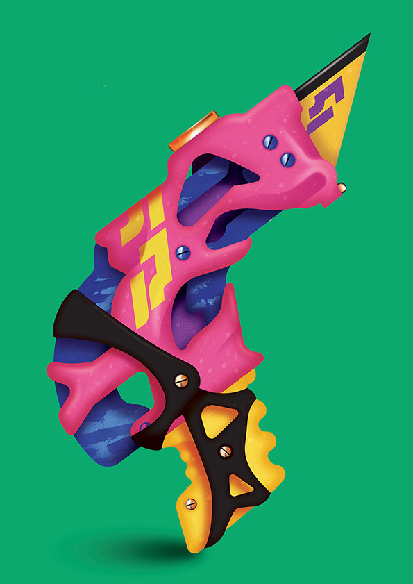 Joe-melhuish-int-6 #illustration #weapon #color #awesome