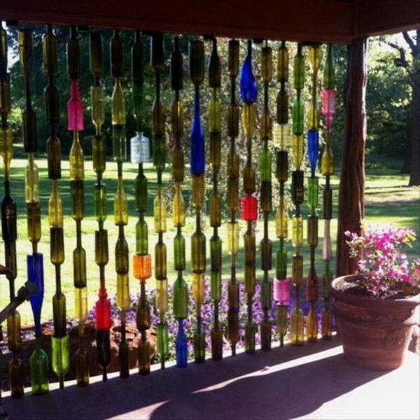 Homemade Wine Bottle Crafts #diy #craft #wine #bottle