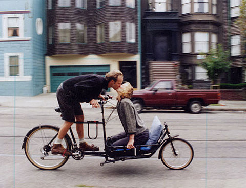 Drop Anchors #couple #cargo #bike #love #kiss