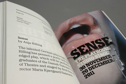 Fonts In Use – Det Kongelige Teater #design #graphic #publication #typography