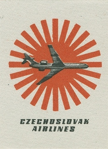 Czechoslovakian matchbox label | Flickr - Photo Sharing! #matchbox #czechosloviakian #vintage #label