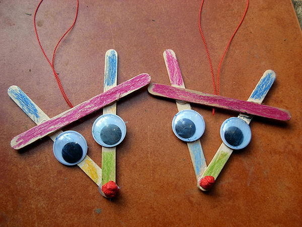 Homemade Popsicle Stick Crafts #craft #stick #popsicle #homemade #diy