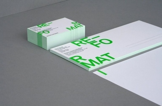 Re-Format - Re-Format Stationery #branding #format #design #re #identity #logo