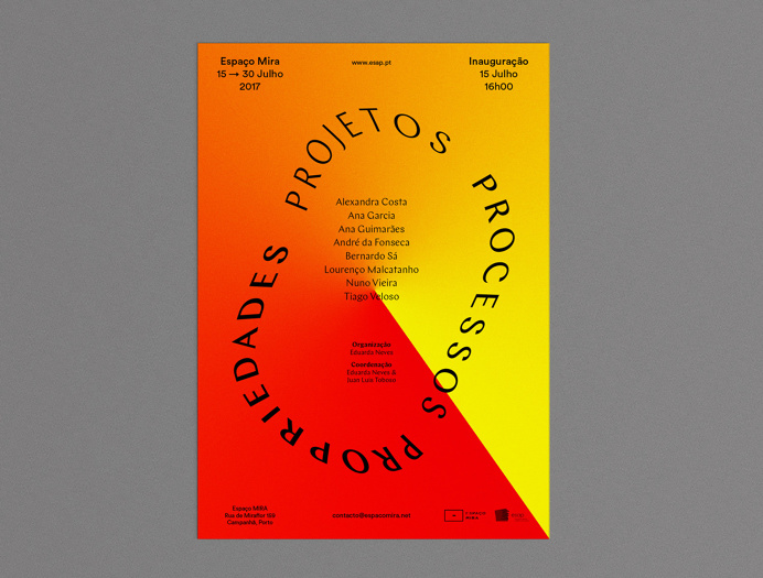 Projectos, Processos, Propriedades - Luis Sousa Teixeira - Freelance Graphic Designer