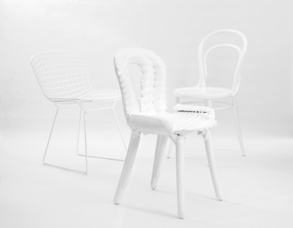 chairgenics formnation 03 #printer #chair #white #3d