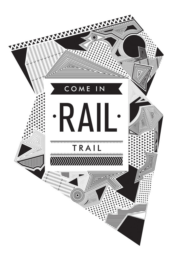 RAIL TRAIL on Behance #cubillo #design