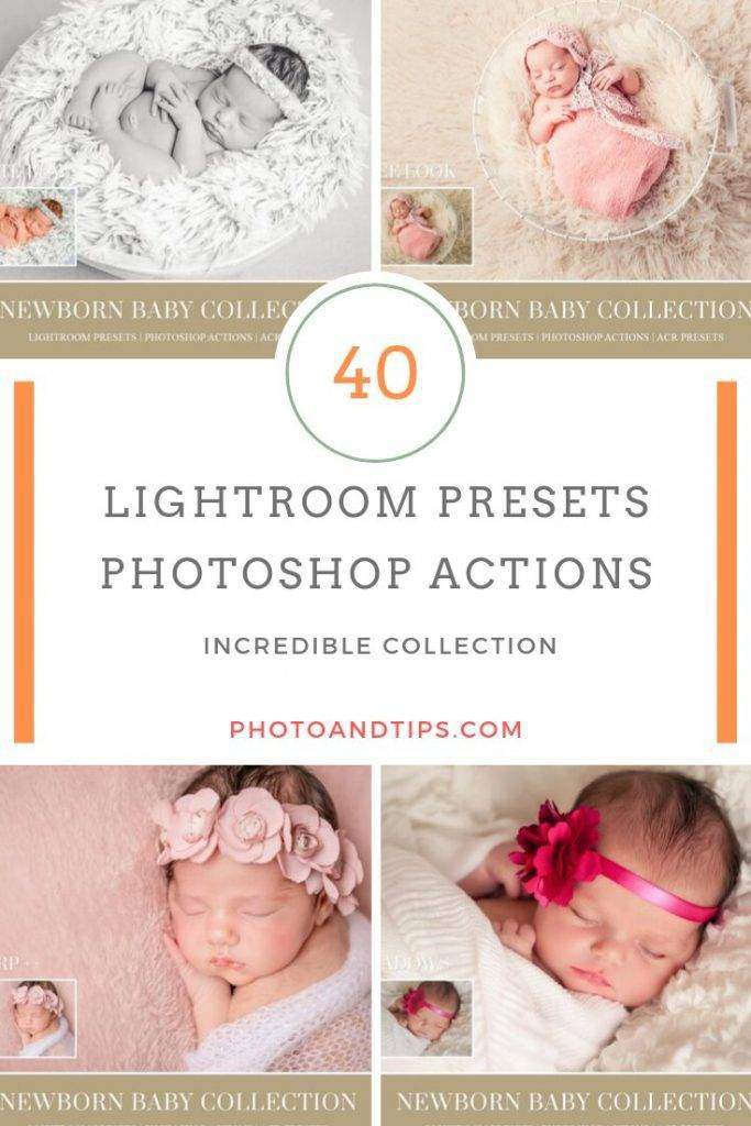 If you want to master your newborn photography, it is the right time to invest in Newborn Lightroom presets. #newbornepresets #newbornactions #newbornphotography #lightroompresets #photoshopactions #acrpresets #photoandtips #photoediting #photoretouch #photography #imageediting #photoshop #lightroom