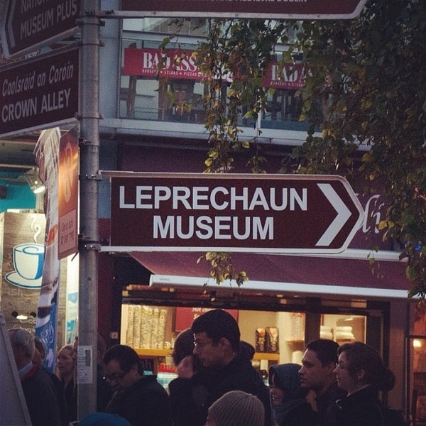 Leprechaun Museum #dublin #temple #ireland #bar #irish #leprechaun #funny