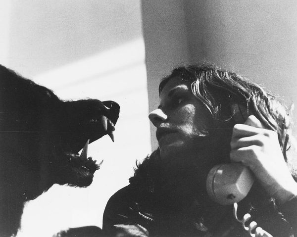 Joe Dante, The Howling, 1981 #teeth #werewolf #white #dante #howling #horror #black #the #1981 #joe #still