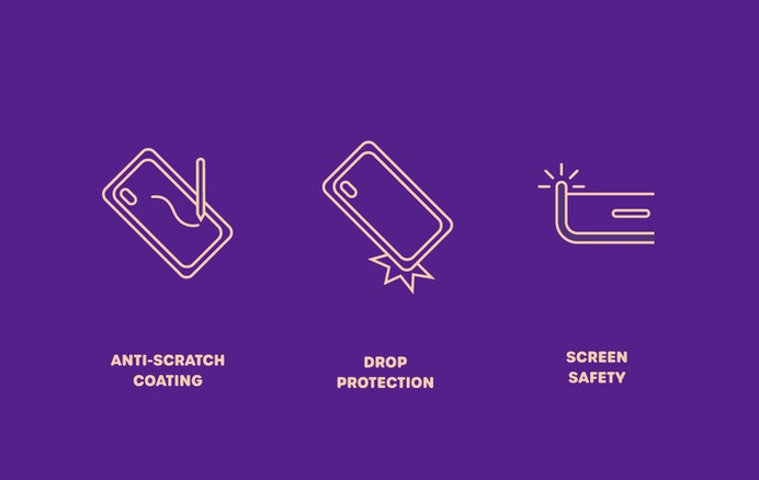 Momo Smartphone Case Packaging - Icons