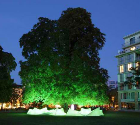 tree music 1 #geometry #public #tree #space #nature #light