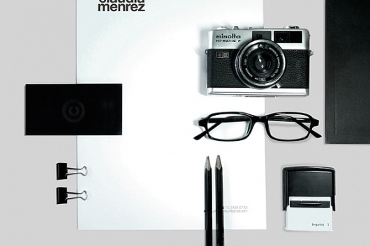 Claudia Menrez™ on the Behance Network #branding #design #minimalism #brand #identity #logo #typography