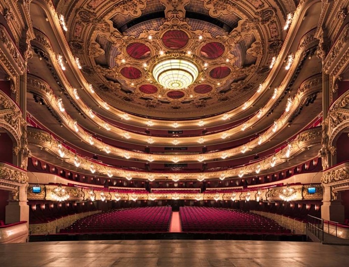 Perfectly Symmetry of Grand Theaters by Gilles Alonso