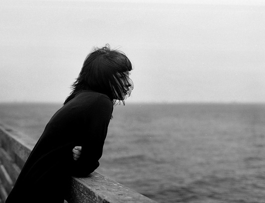 Untitled | sasha nikitin #seascape #photography #woman