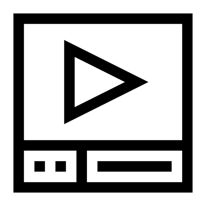See more icon inspiration related to video, browser, track, audio, ui, music and multimedia, audio player, music player, video player, edit, interface, player and editing on Flaticon.
