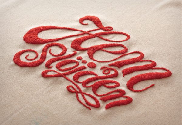 Liljevalchs Gallery Exhibition Identity on Behance #liljevalchs #snask #handmade #identity #sewing