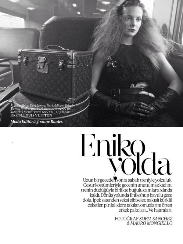 Eniko Mihalik by Sofia Sanchez and Mauro Mongiello #fashion #photography #inspiration