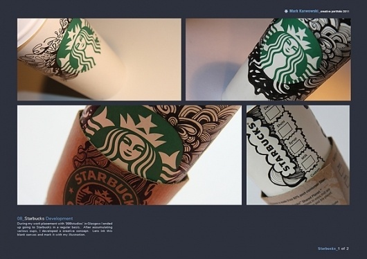09_ Starbucks on the Behance Network #coffee #illustration #design #starbucks