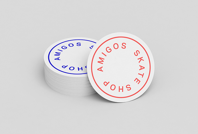Amigos Skate Shop by Jorge León #graphic design #print