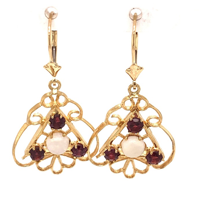 Vintage Scroll Earrings