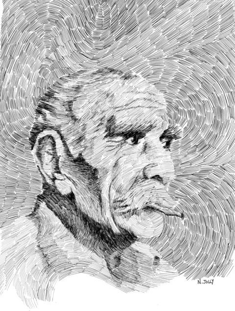 "Fingerprint" Ink Drawings by Nicolas Jolly | PICDIT #drawings #ink #white #design #black #art #drawing