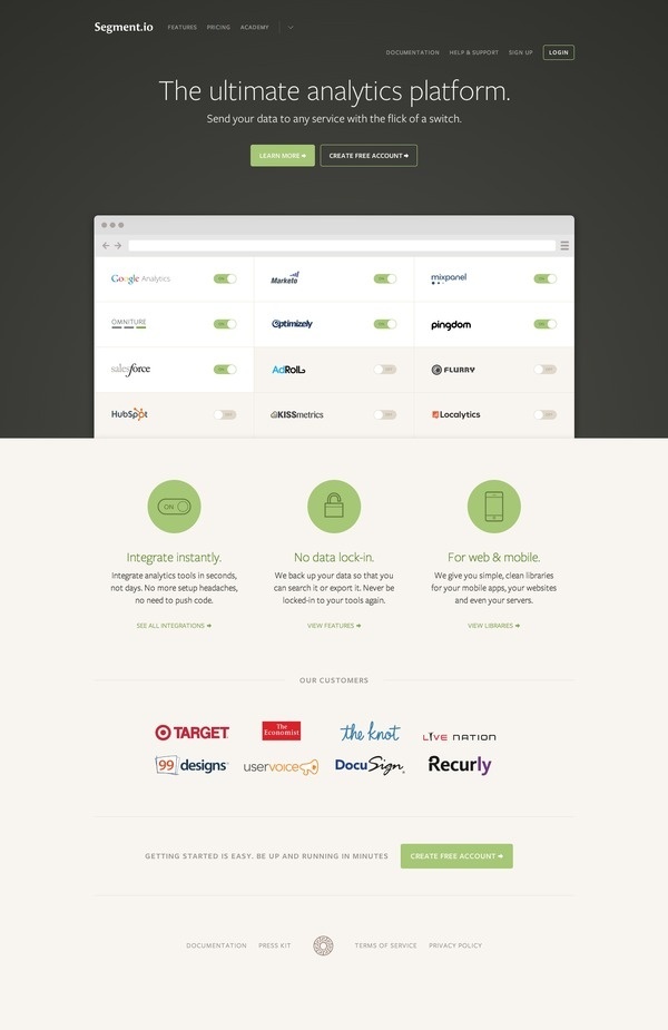 Segment.io #responsive