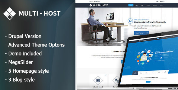 Drupal Hosting Themes