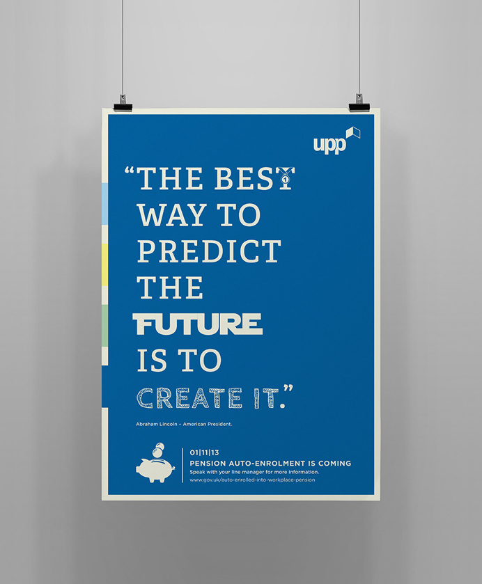 UPP Pension auto-enrolment campaign