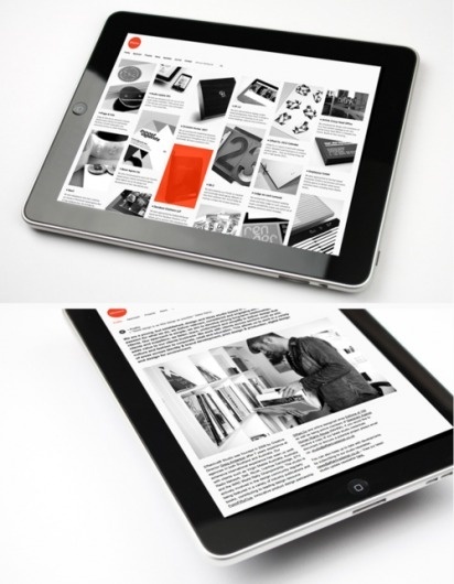 Tumblr #ipad #portfolio #design #website #app #layout