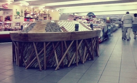 Omelette eggs display by Andrey Bondarenko #eggs #omelette #display #design #bondarenk #andrey