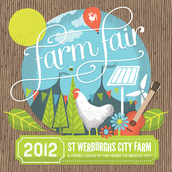 Farm Fair #design #graphic #illustration #st #farm #werburghs