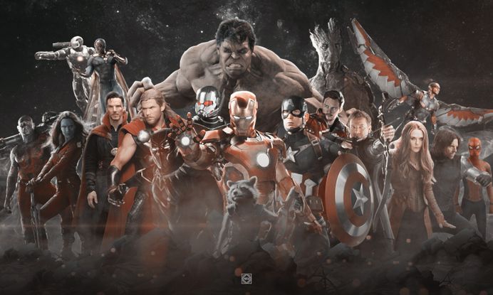 Avengers Infinity War Cast Hd Image Desktop – WallpapersBae